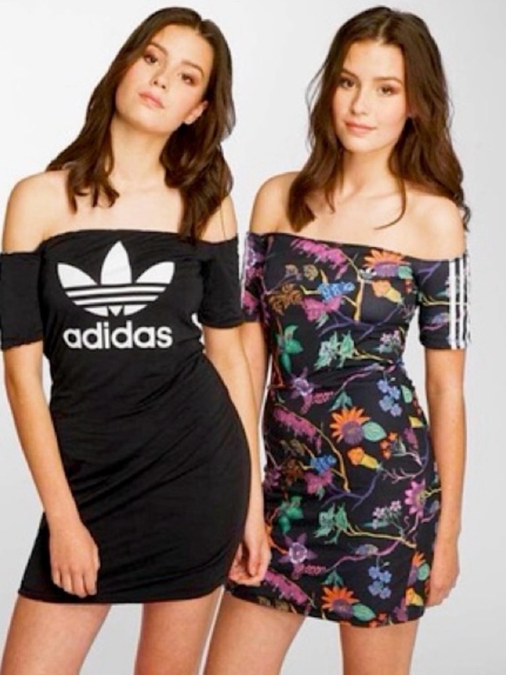 Adidas Originals The Poisonous Garden Reversible Off-the-Shoulder Dress XS